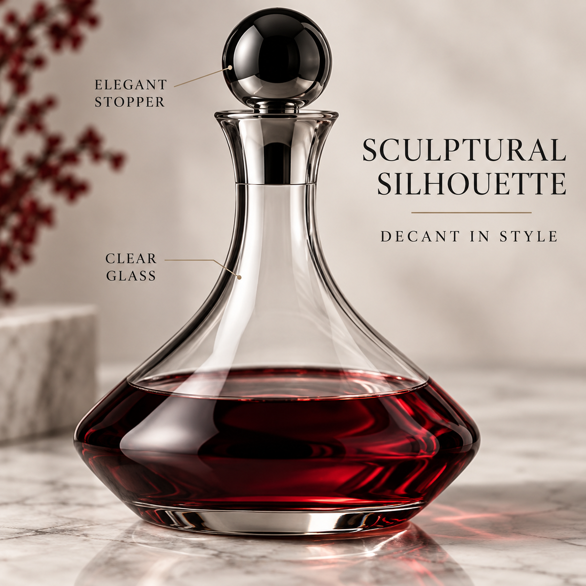 Dovarique®| Monarque Decanter