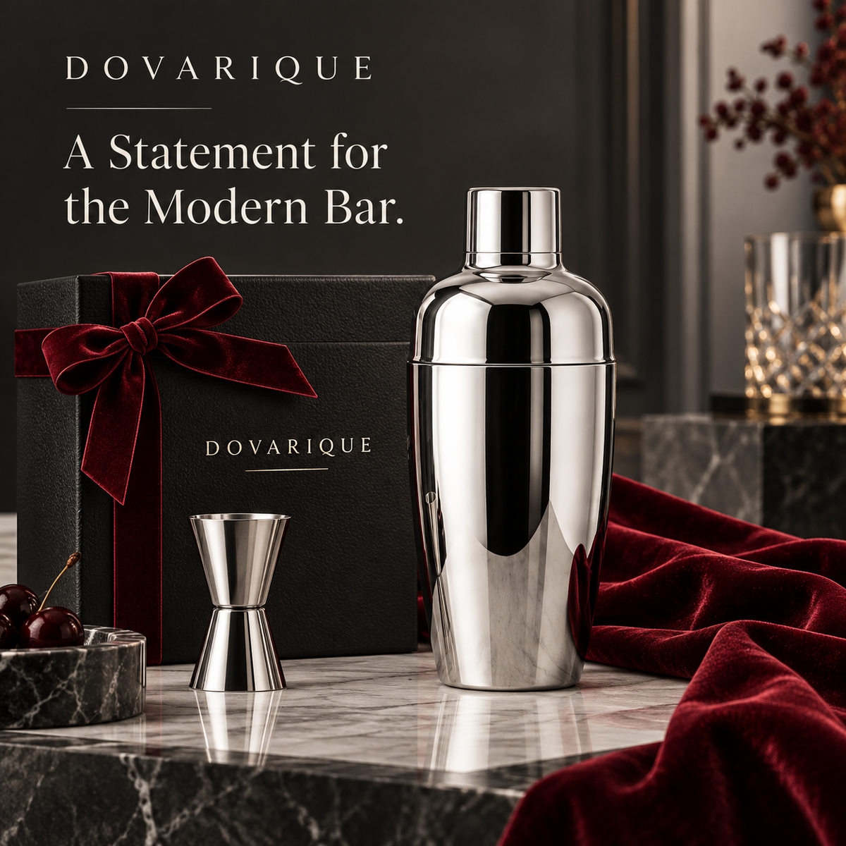 Dovarique®| Lustre Coupe Glass Set