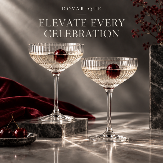 Dovarique®| Vela Mirror Cocktail Shaker
