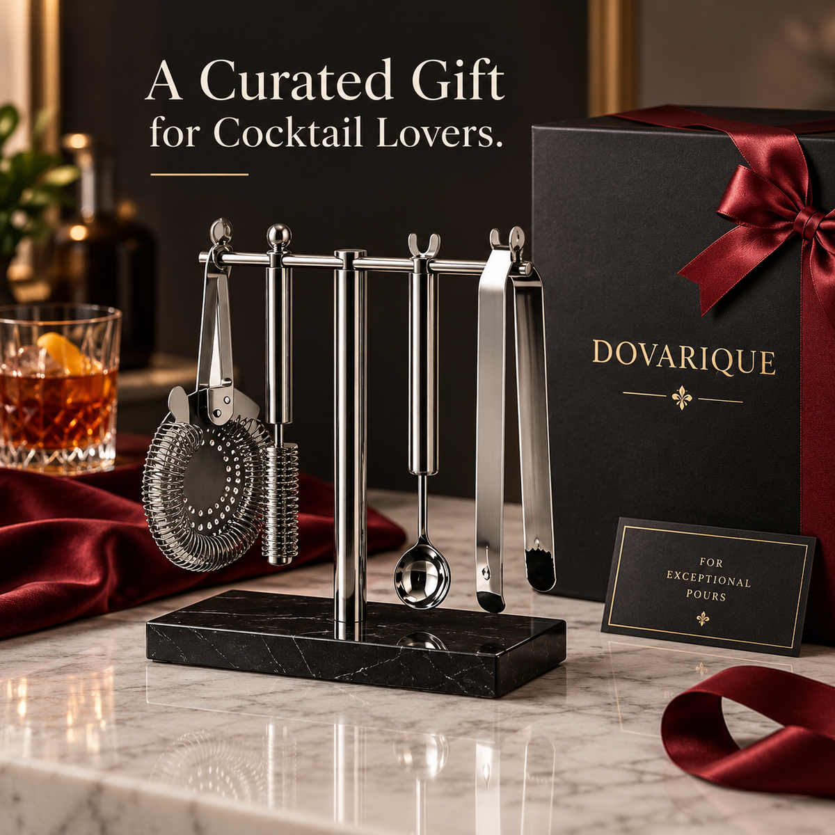 Dovarique®| Élan Bar Tool Stand