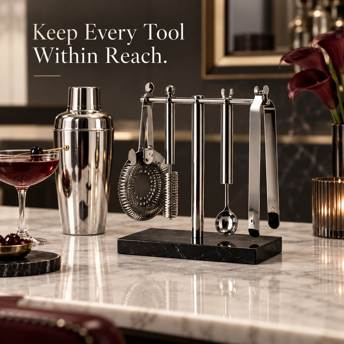Dovarique®| Élan Bar Tool Stand